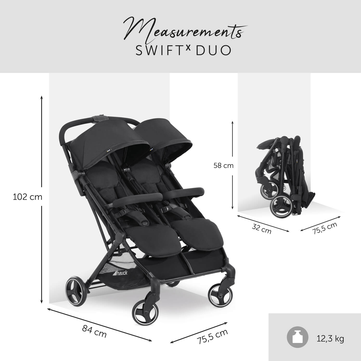 Hauck Swift X Duo Pushchair